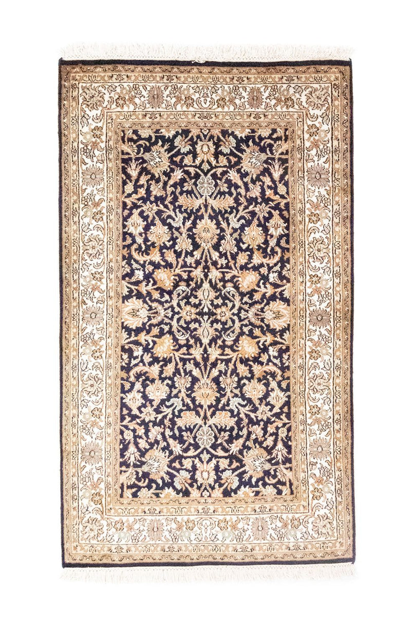 Seda da Caxemira Tapete 127x74cm - Tapete Oriental
