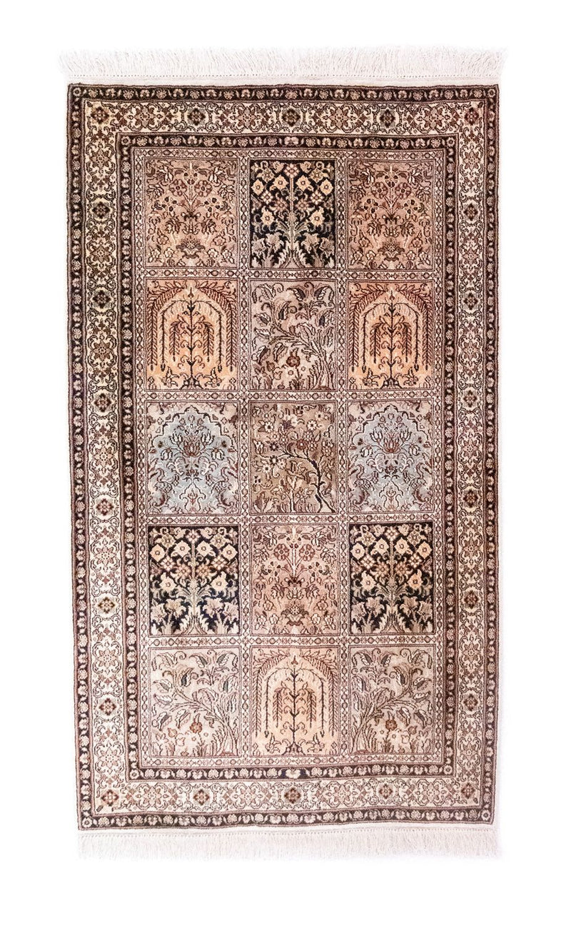 Seda da Caxemira Tapete 135x78cm - Tapete Oriental