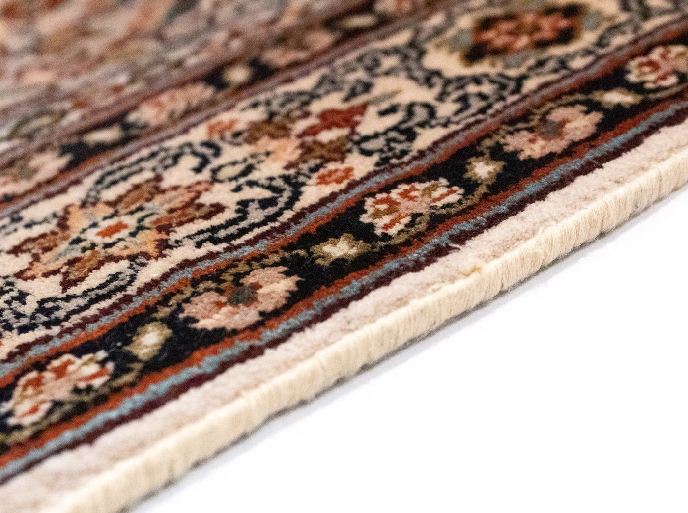 Seda da Caxemira Tapete 135x78cm - Tapete Oriental