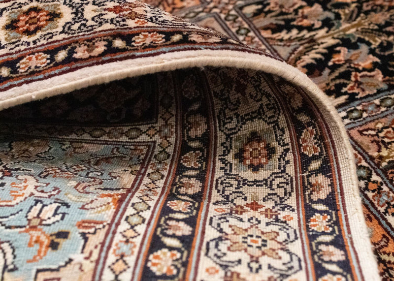 Seda da Caxemira Tapete 135x78cm - Tapete Oriental