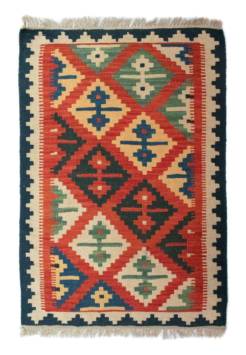 Kilim Fars Tapete 92x62cm