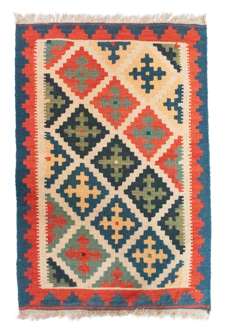 Kilim Fars Tapete 90x63cm