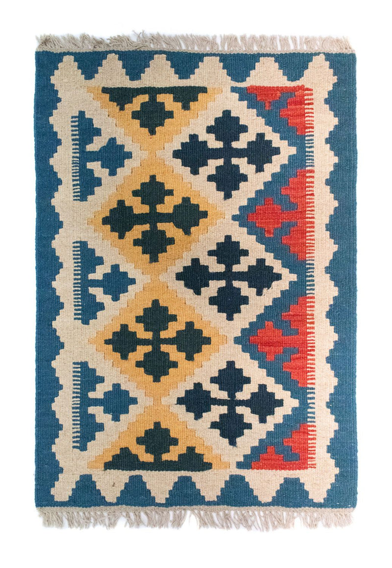 Kilim Fars Tapete 86x61cm