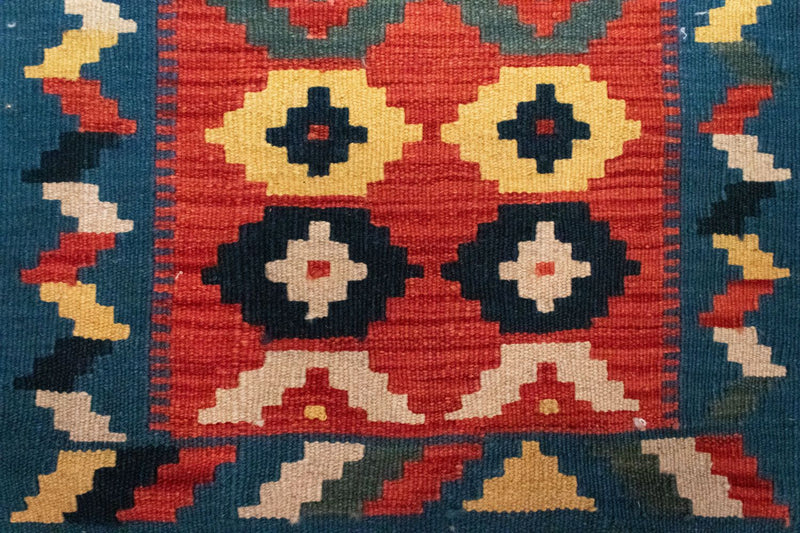 Kilim Fars Tapete 87x62cm