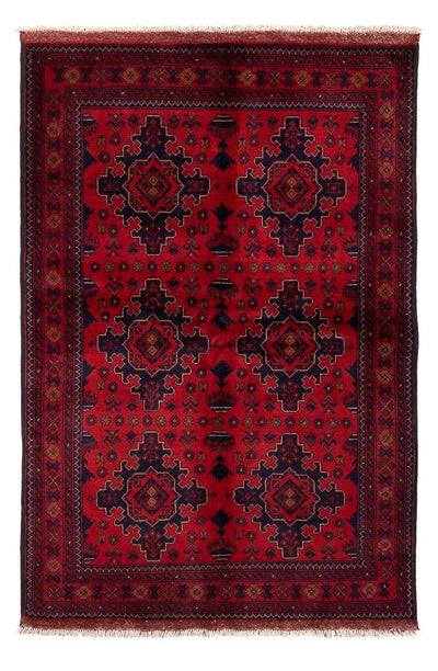 Khal Mohammadi Tapete 128x192cm - Tapete Oriental - vermelho escuro