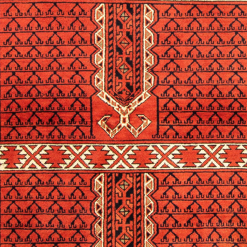 Tapete afegão 118x174cm - Tapete Oriental - ferrugem