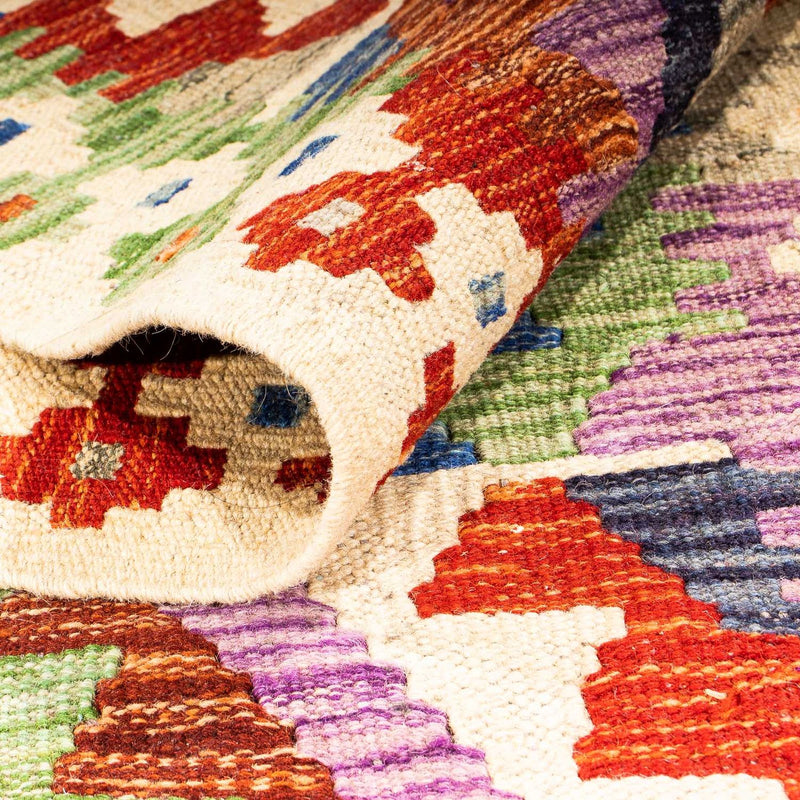 Kilim Maimana Tapete 305x81cm - Tapete de lã
