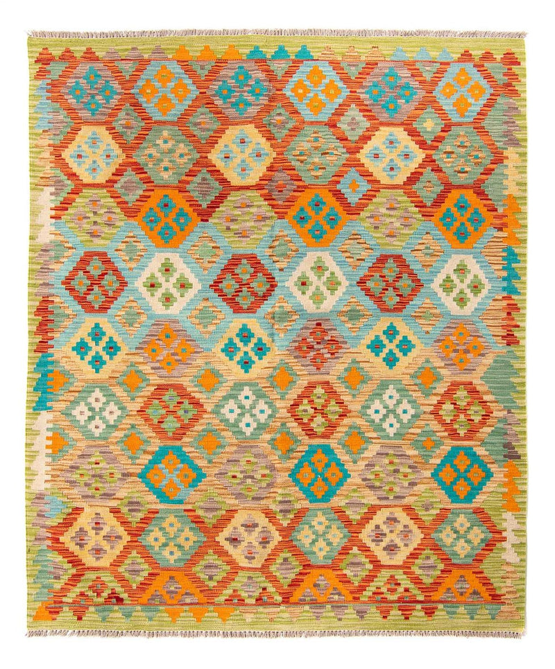 Kilim Maimana Tapete 205x155cm - Tapete de lã