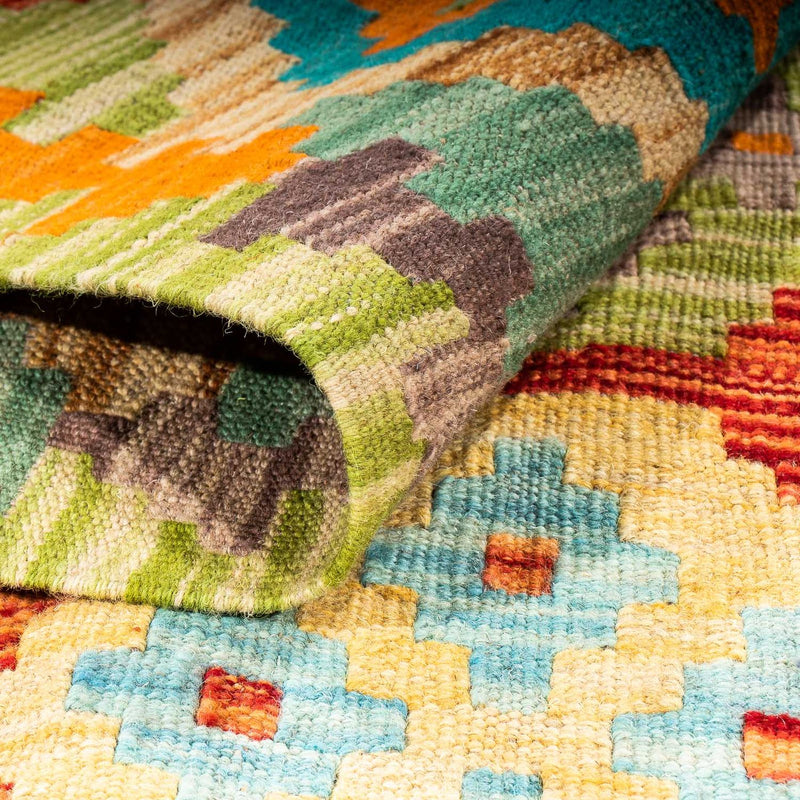 Kilim Maimana Tapete 205x155cm - Tapete de lã