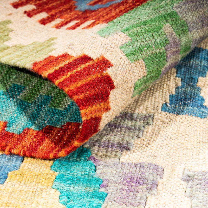 Kilim Maimana Tapete 203x152cm - Tapete de lã