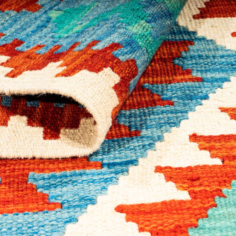 Kilim Maimana Tapete 122x81cm - Tapete de lã
