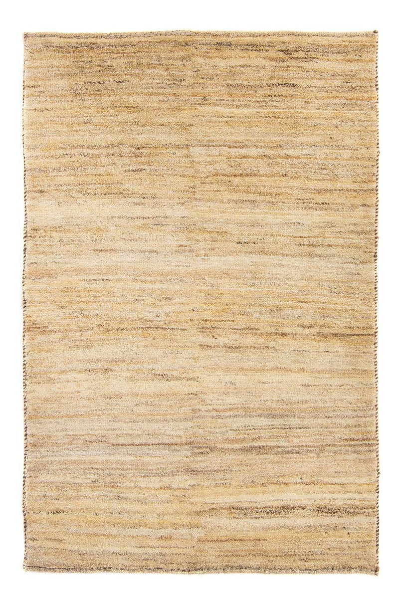 Tapete Gabbeh - Persa - 154 x 95 cm - bege claro