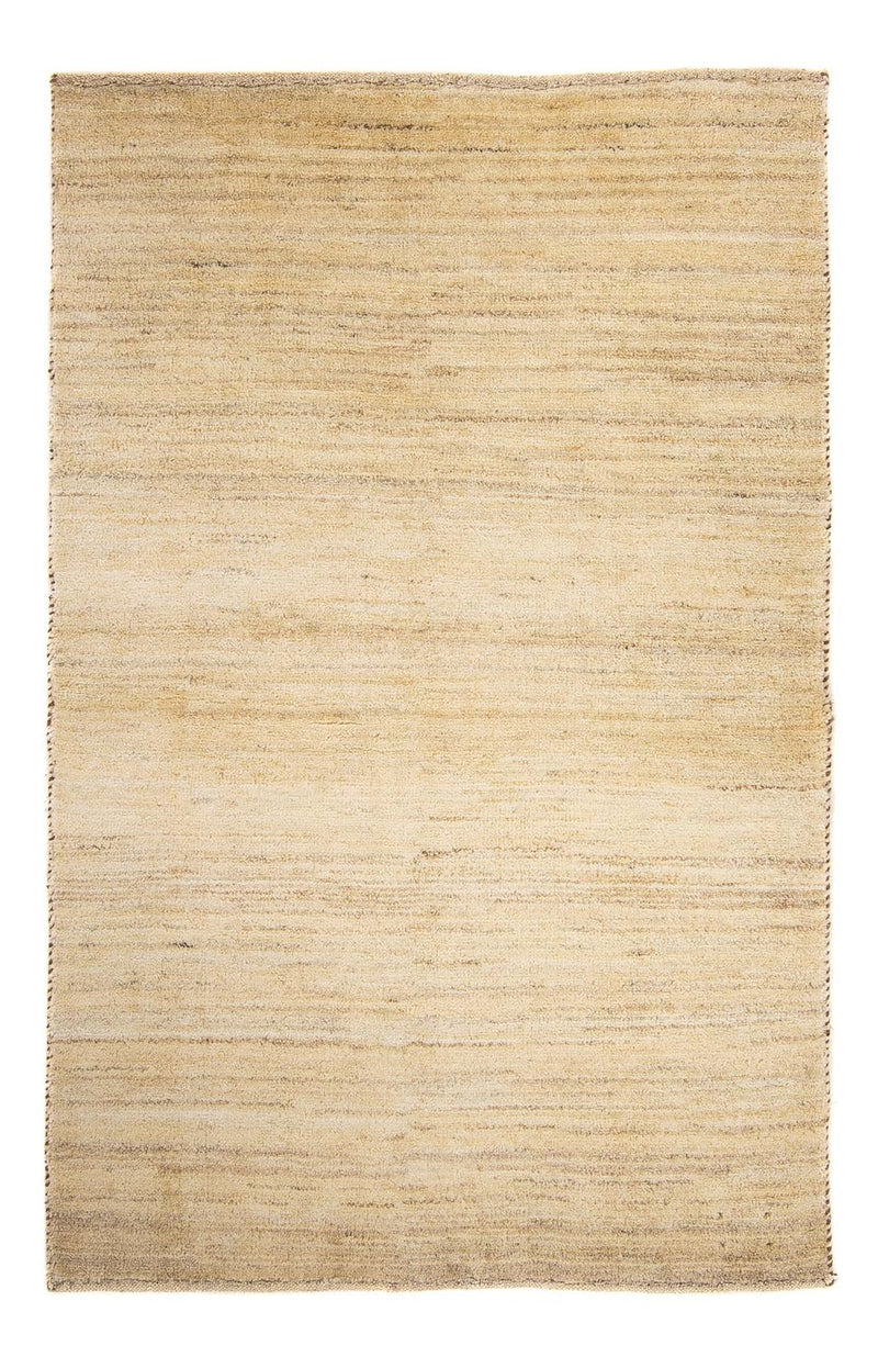 Tapete Gabbeh - Persa - 150 x 92 cm - bege claro