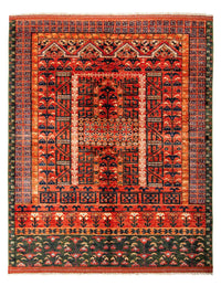 Tapete afegão - 196 x 158 cm - vermelho – product image