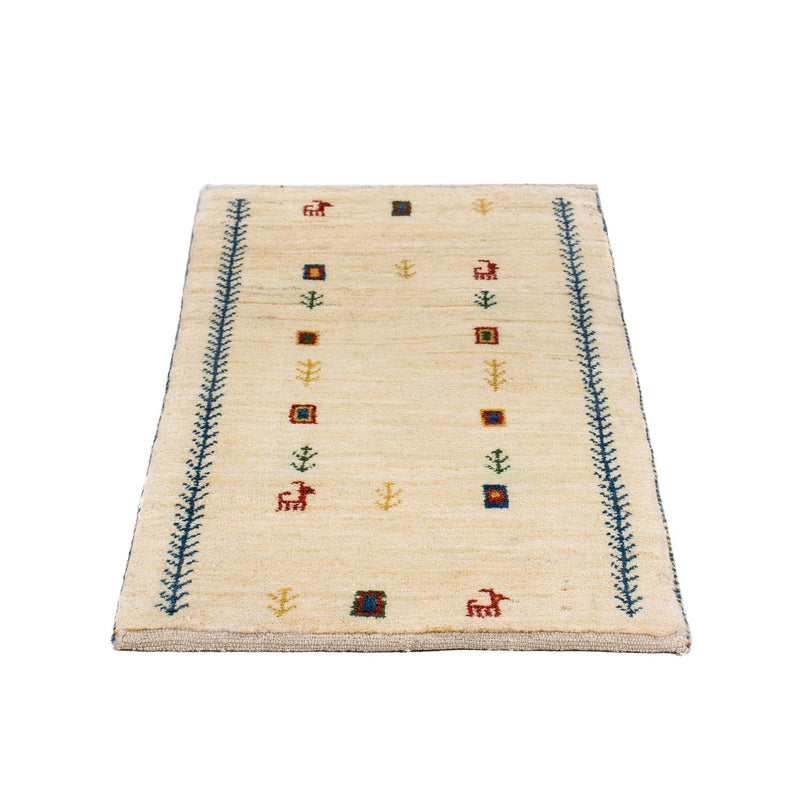 Loribaft Tapete 87x51cm - Perserteppich Wollteppich