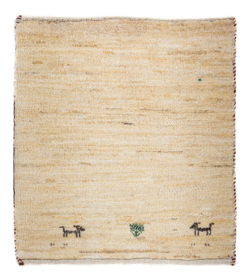 Loribaft Tapete 45x40cm - Perserteppich Wollteppich
