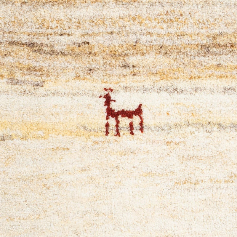 Gabbeh persa Tapete 60x40cm - Perserteppich Wollteppich