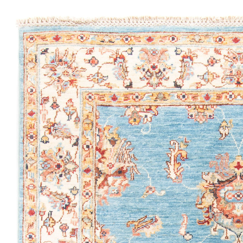 Tapete Ziegler 123x186cm - Tapete Oriental - azul claro