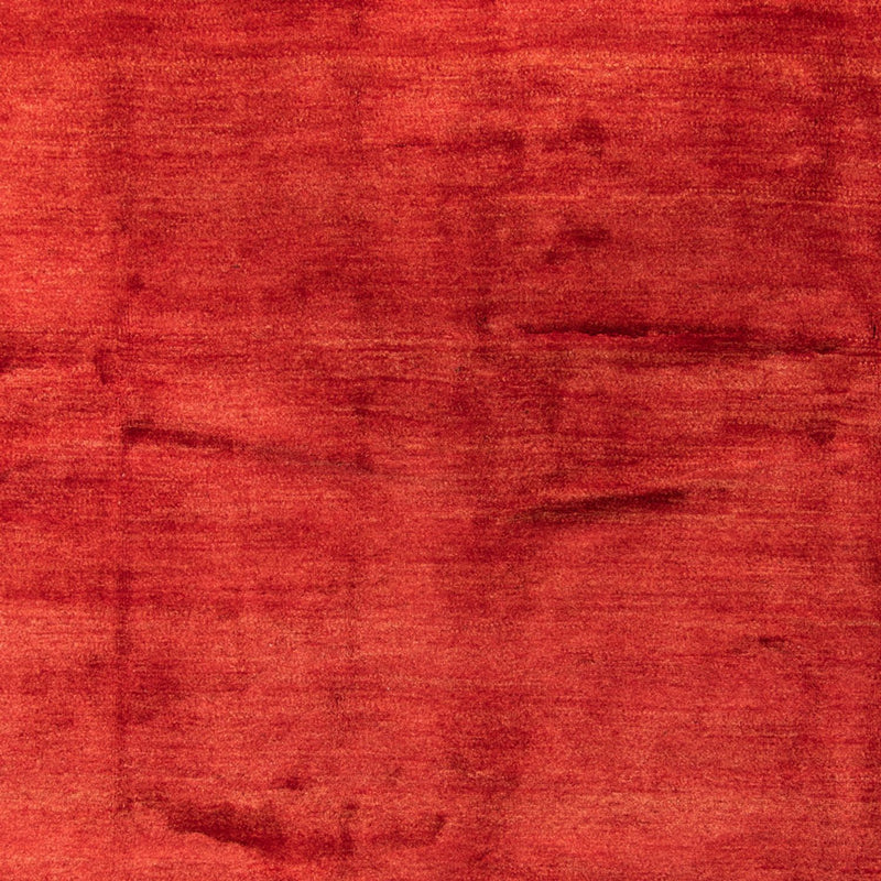 Tapete Gabbeh - Loribaft Persa - 406 x 300 cm - vermelho escuro