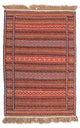 Tapete Kelim - Oriental - 120 x 78 cm - multicolorido