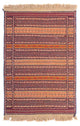 Tapete Kelim - Oriental - 122 x 78 cm - multicolorido