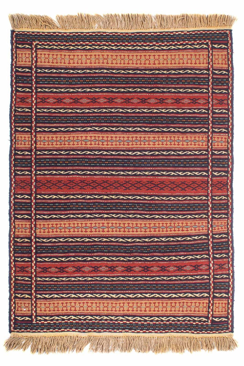 Tapete Kelim - Oriental - 154 x 103 cm - multicolorido