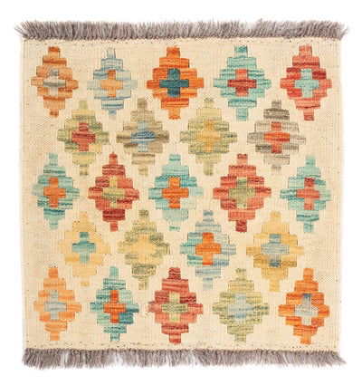 Kilim Maimana Tapete 50x52cm - Tapete de lã