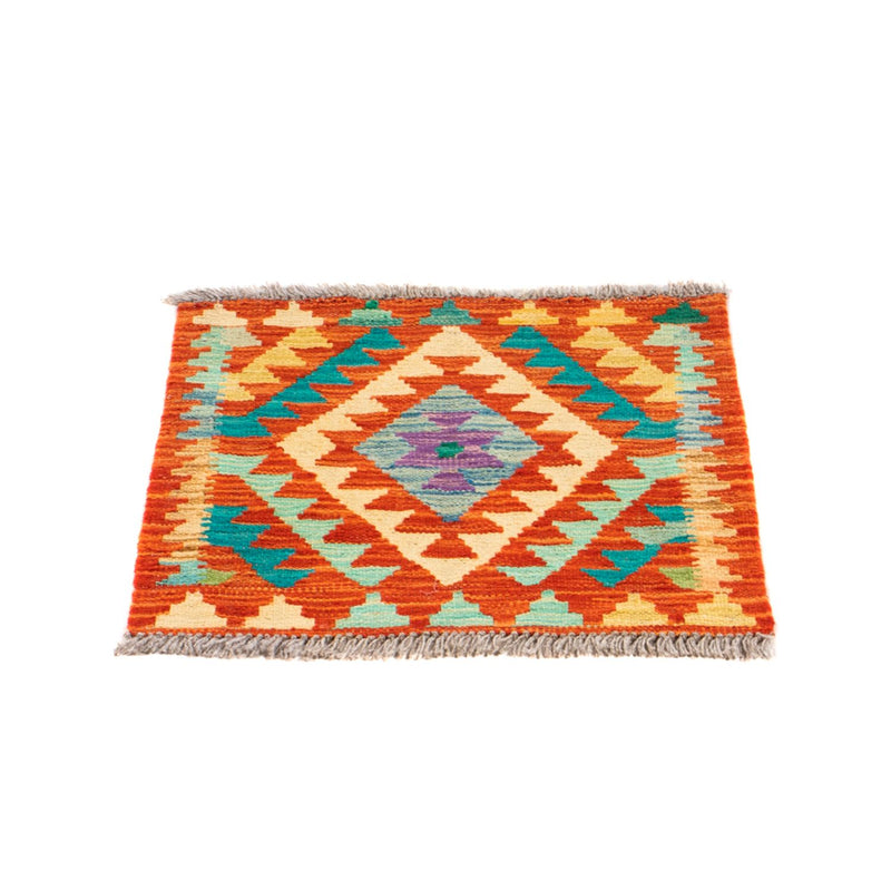 Kilim Maimana Tapete 52x50cm - Tapete de lã