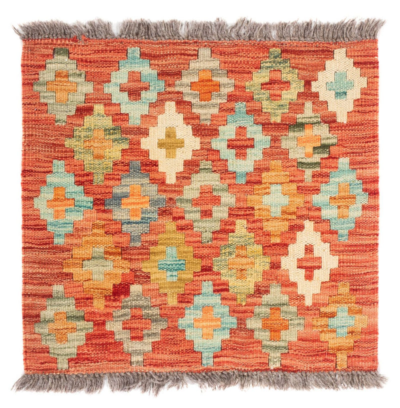 Kilim Maimana Tapete 52x50cm - Tapete de lã