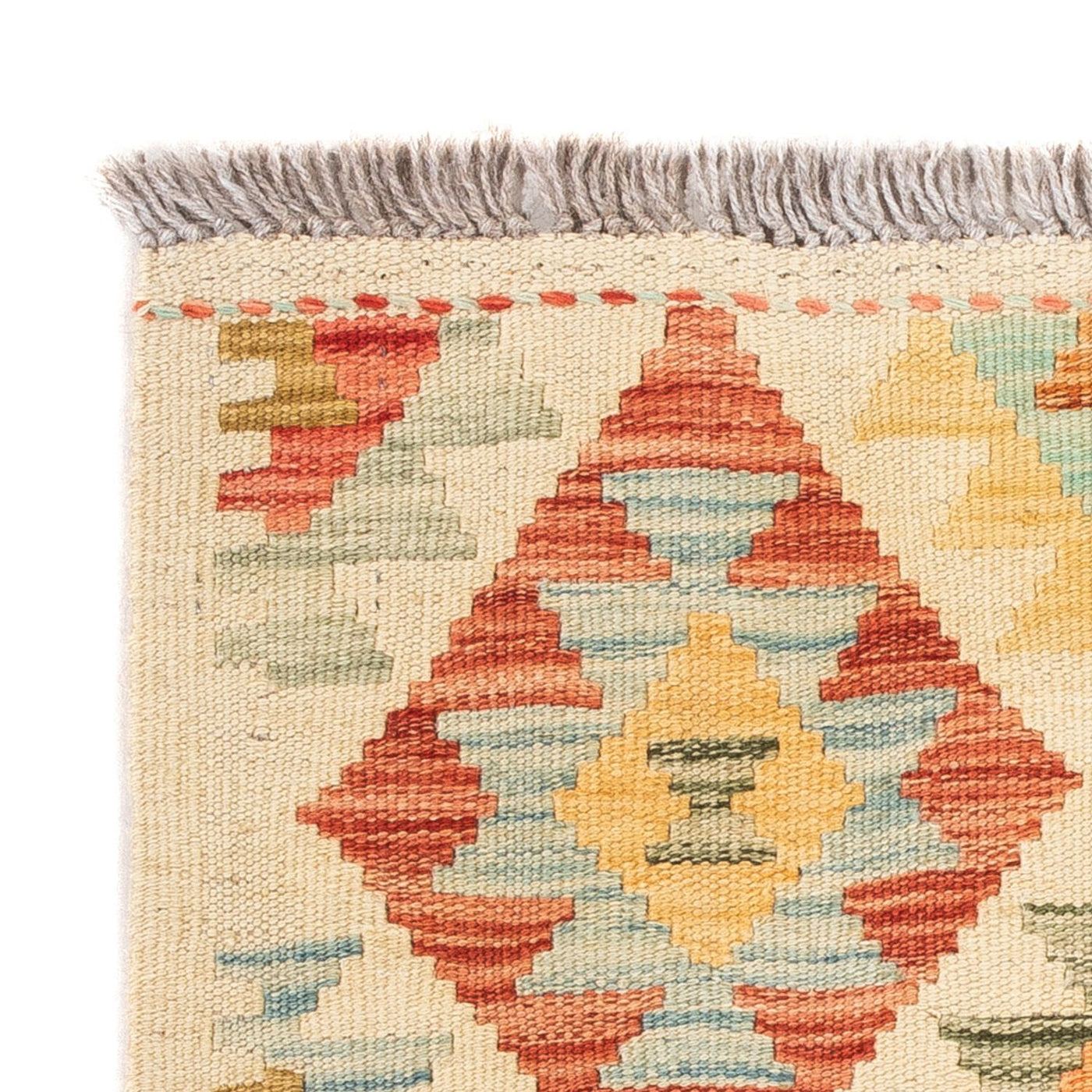 Kilim Maimana Tapete 52x50cm - Tapete de lã