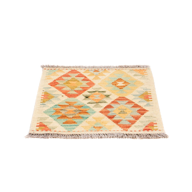 Kilim Maimana Tapete 52x50cm - Tapete de lã