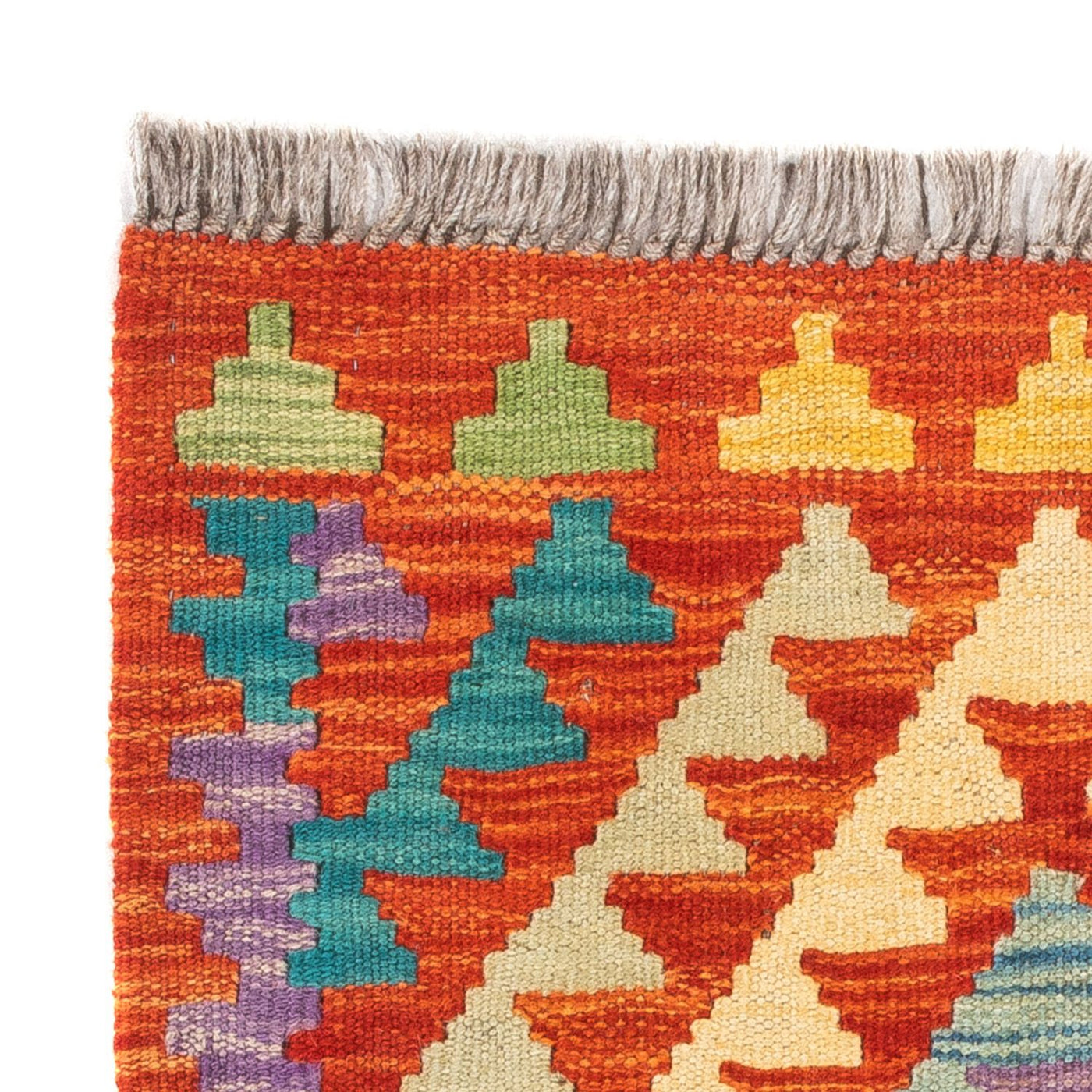 Kilim Maimana Tapete 52x50cm - Tapete de lã