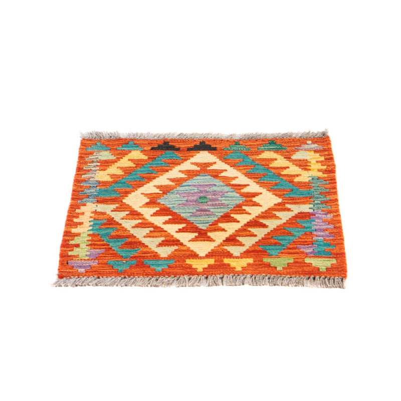 Kilim Maimana Tapete 52x50cm - Tapete de lã