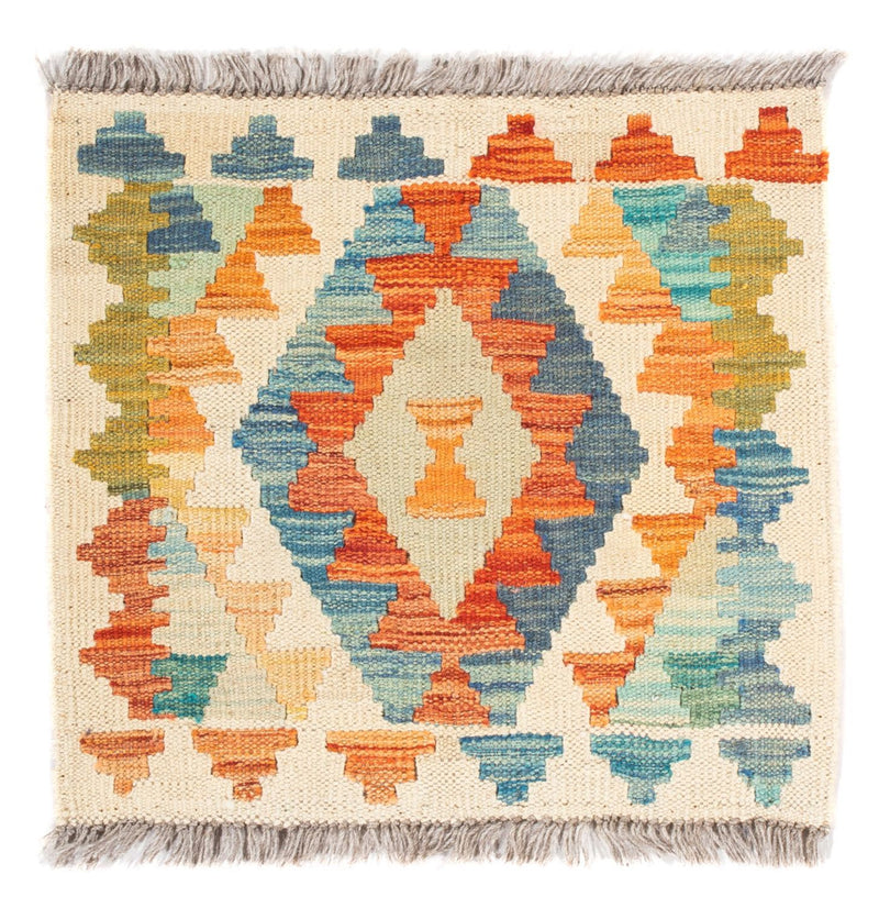 Kilim Maimana Tapete 52x50cm - Tapete de lã