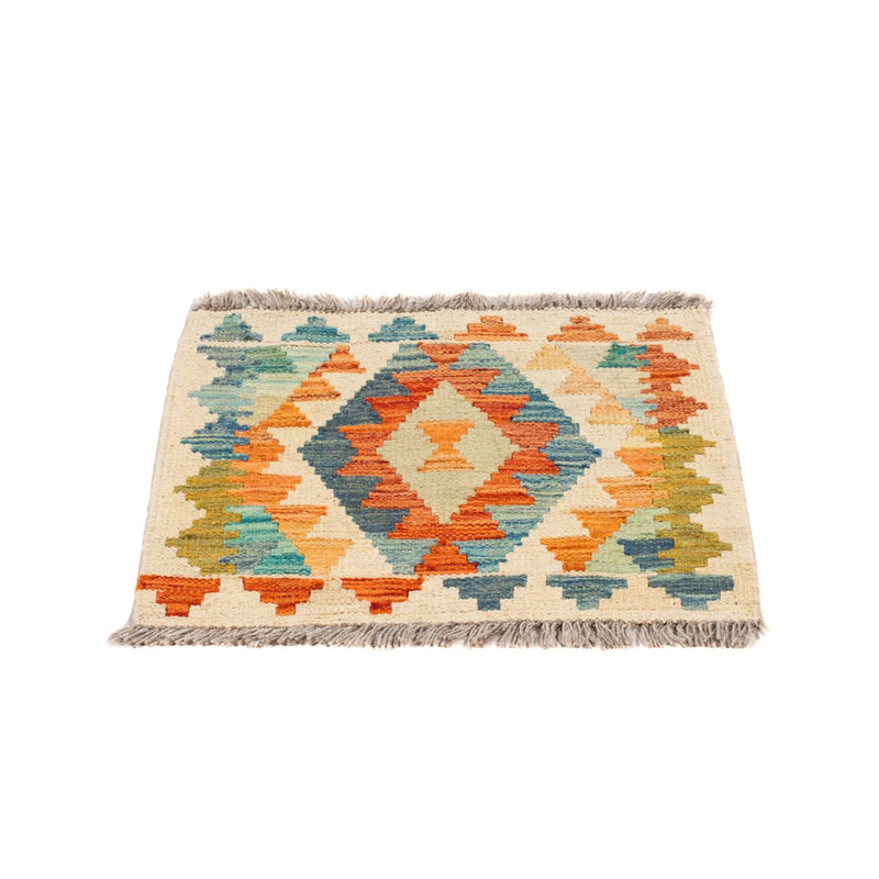 Kilim Maimana Tapete 52x50cm - Tapete de lã