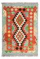 Kilim Maimana Tapete 89x63cm - Tapete de lã