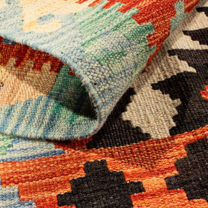 Kilim Maimana Tapete 89x63cm - Tapete de lã