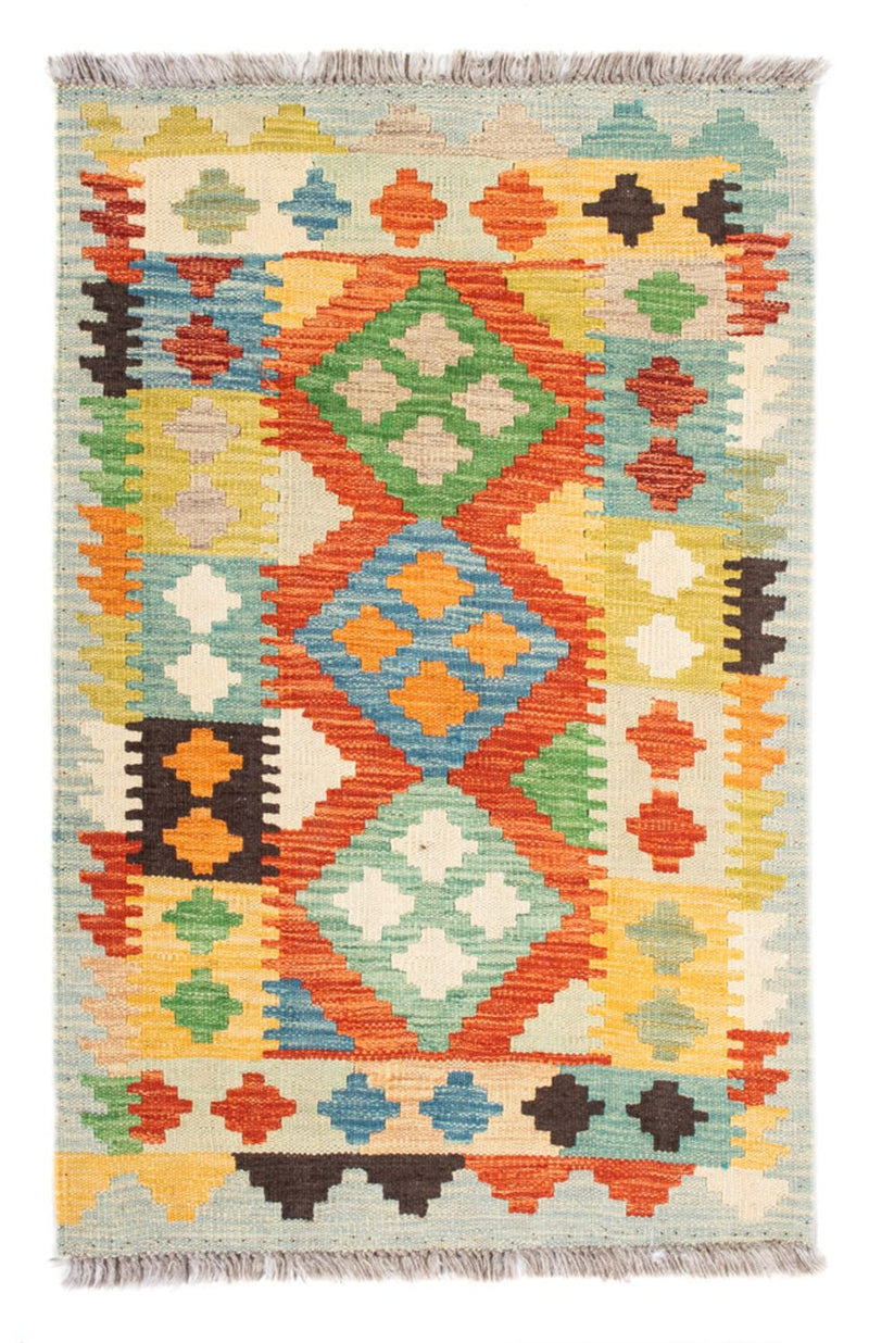 Kilim Maimana Tapete 89x63cm - Tapete de lã