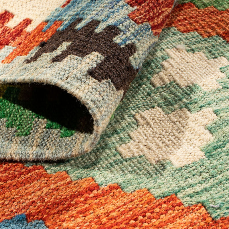 Kilim Maimana Tapete 89x63cm - Tapete de lã