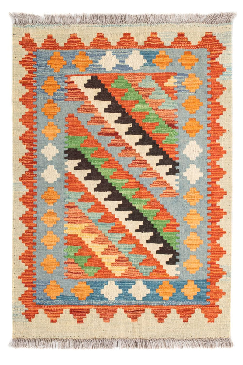 Kilim Maimana Tapete 89x63cm - Tapete de lã
