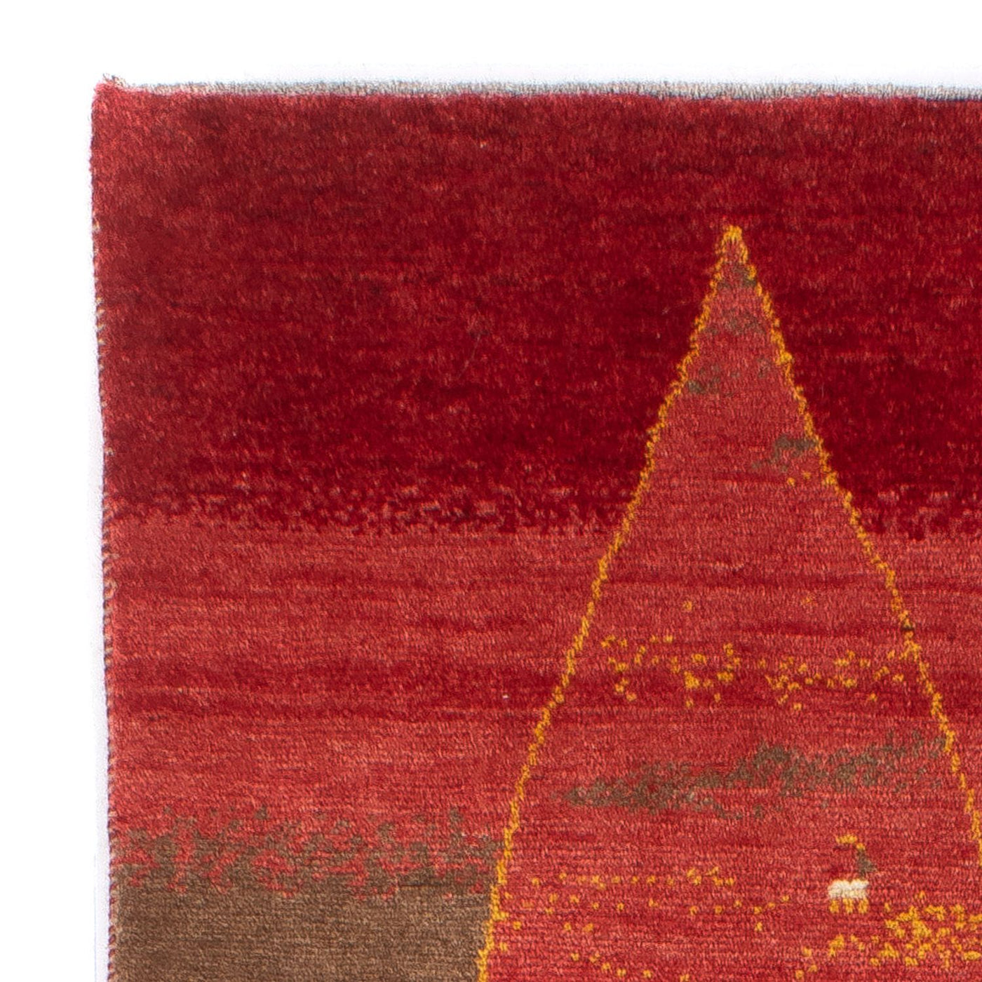 Gabbeh persa Tapete 205x74cm - Perserteppich Wollteppich