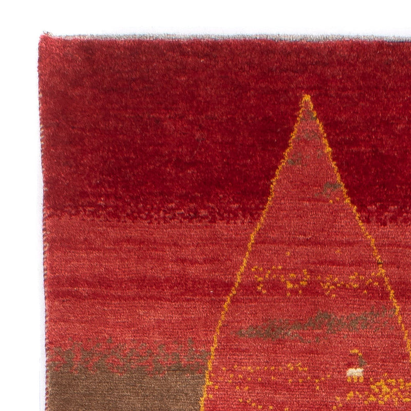 Gabbeh persa Tapete 205x74cm - Perserteppich Wollteppich