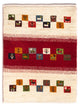 Gabbeh persa Tapete 90x66cm - Perserteppich Wollteppich