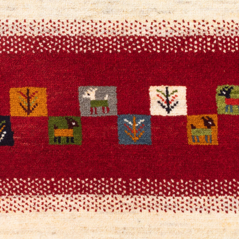 Gabbeh persa Tapete 90x66cm - Perserteppich Wollteppich