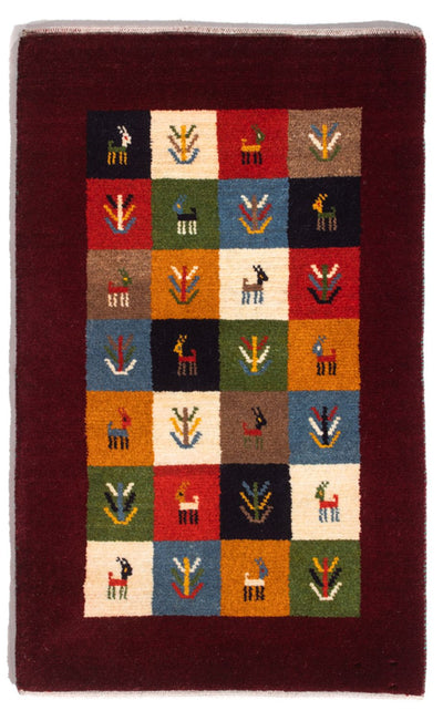 Gabbeh persa Tapete 61x88cm - Perserteppich Wollteppich