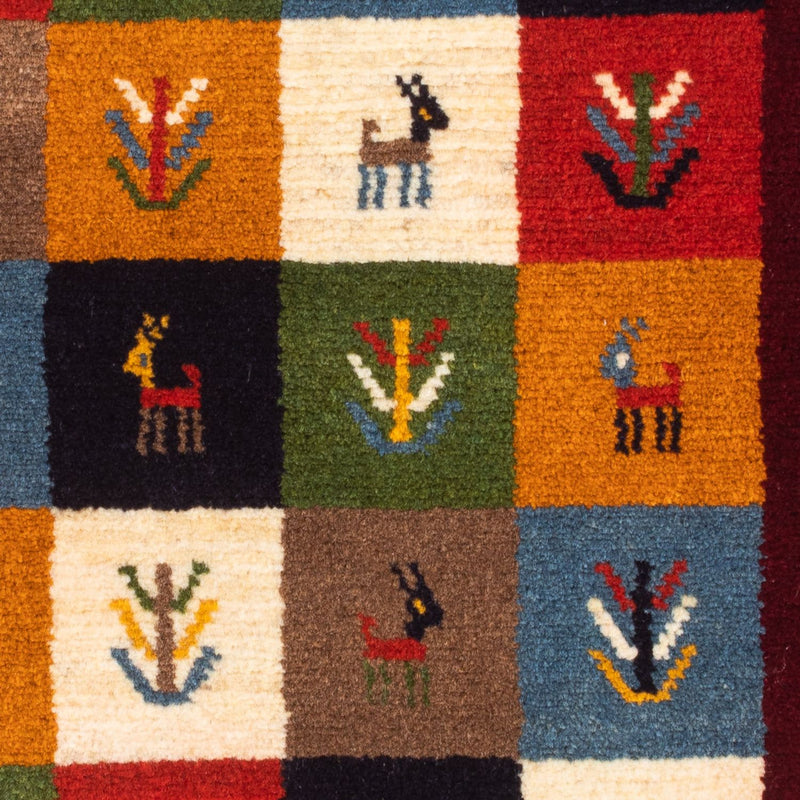 Gabbeh persa Tapete 88x61cm - Perserteppich Wollteppich