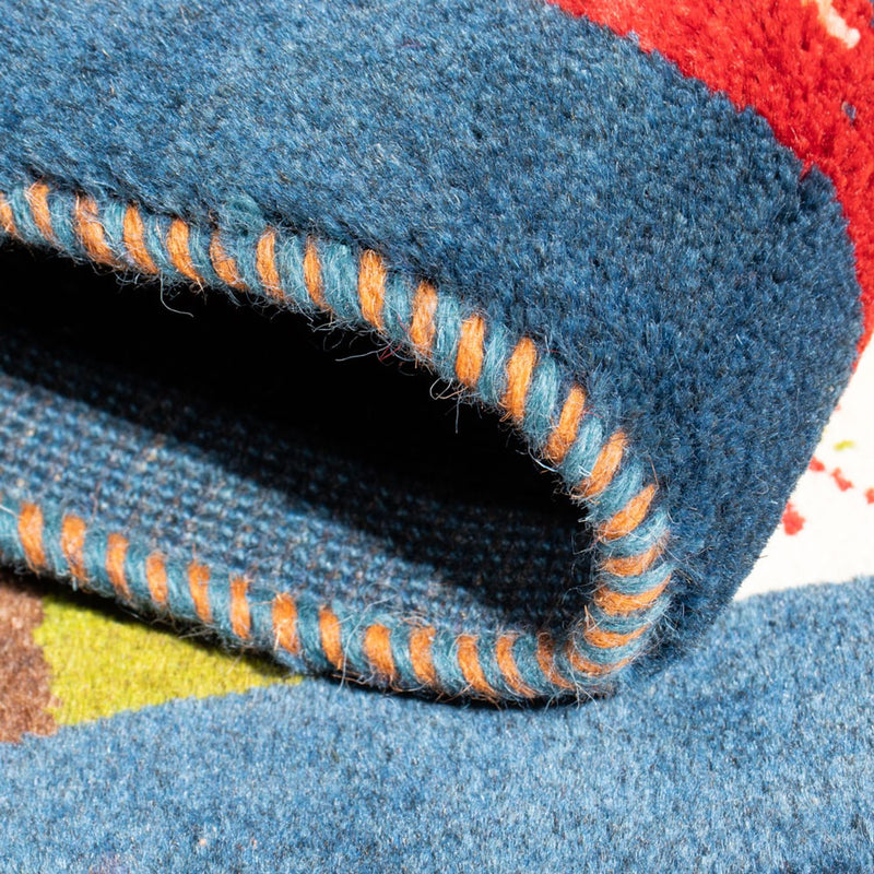 Gabbeh persa Tapete 90x62cm - Perserteppich Wollteppich