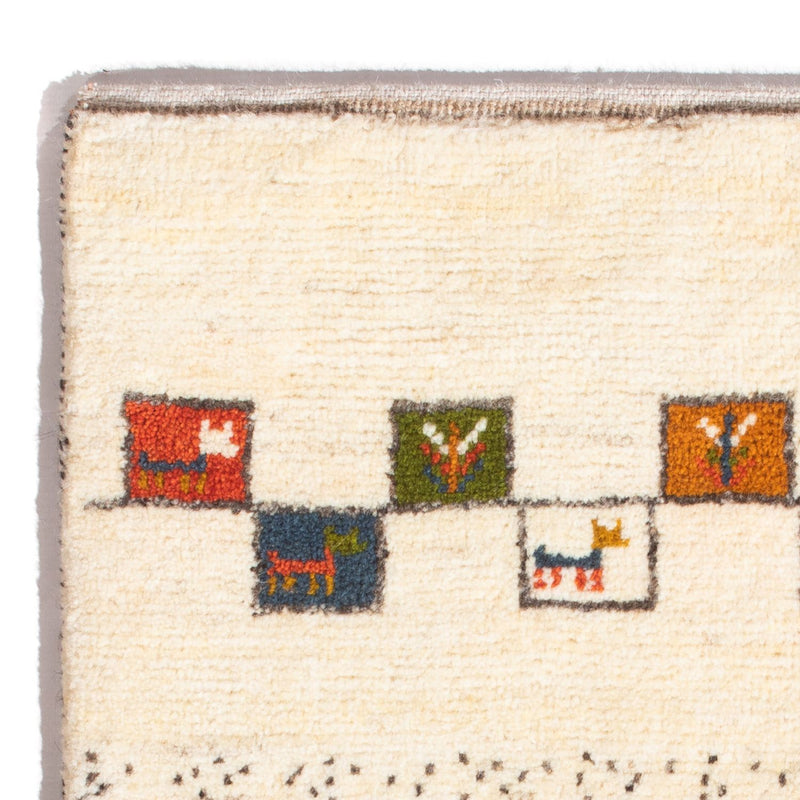 Gabbeh persa Tapete 92x63cm - Perserteppich Wollteppich