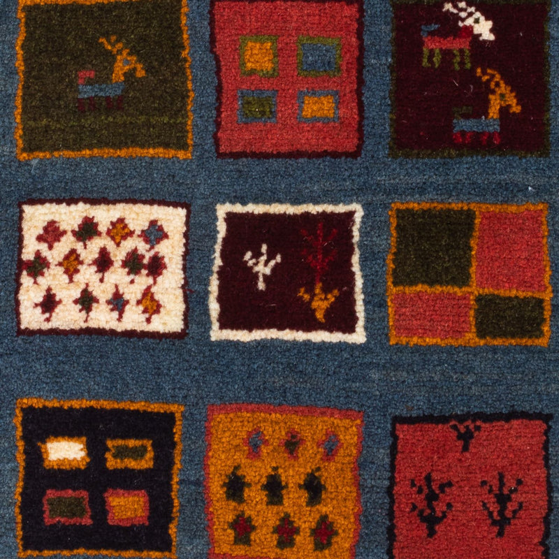 Gabbeh persa Tapete 90x65cm - Perserteppich Wollteppich