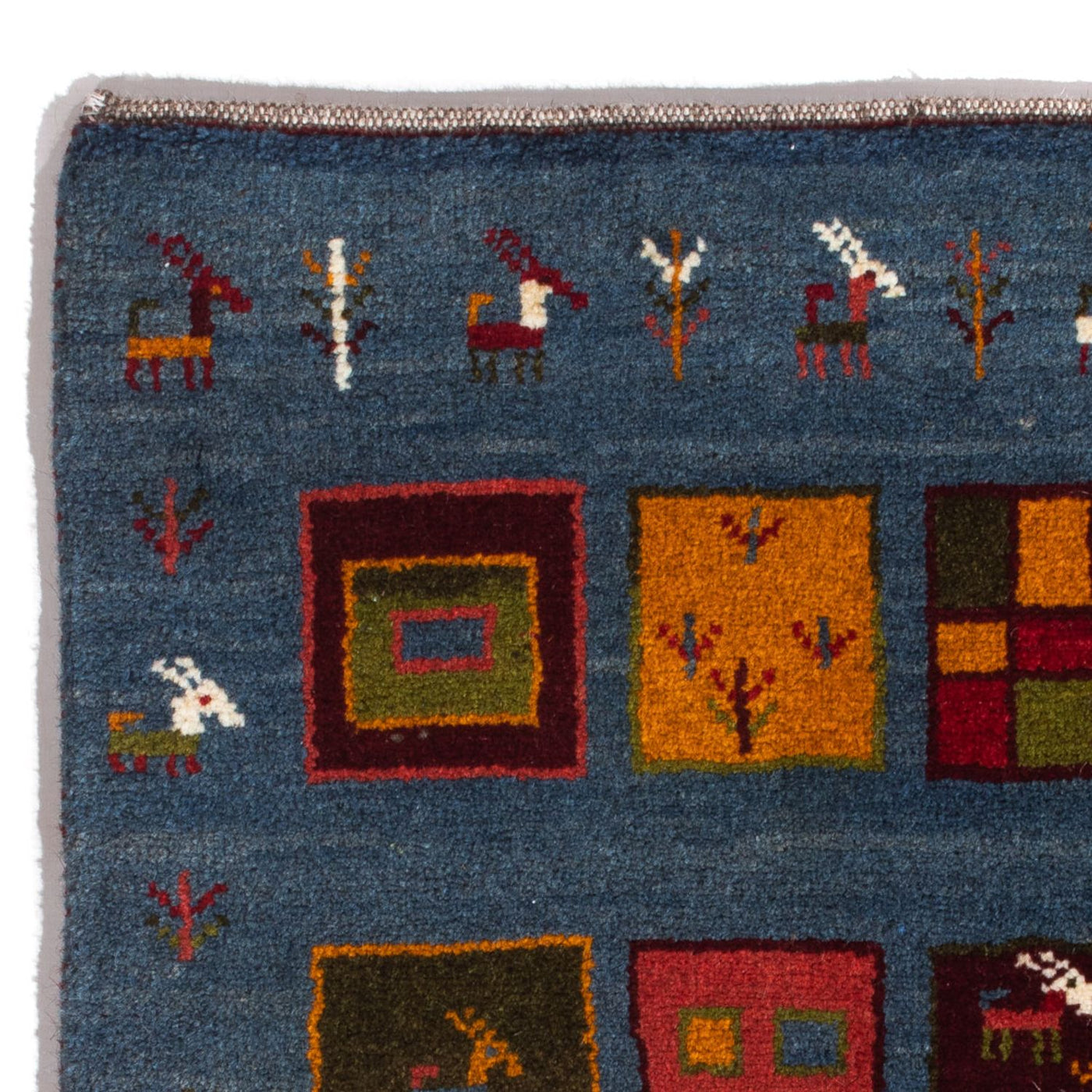 Gabbeh persa Tapete 90x65cm - Perserteppich Wollteppich